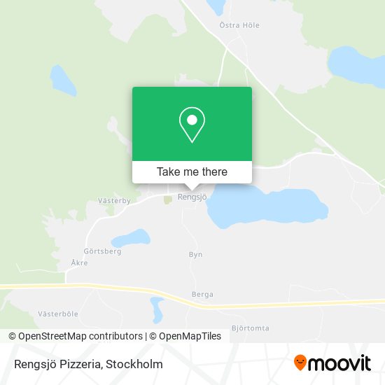 Rengsjö Pizzeria map