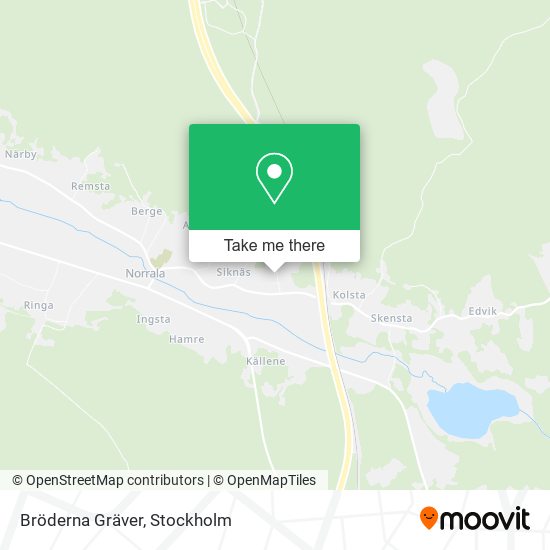 Bröderna Gräver map