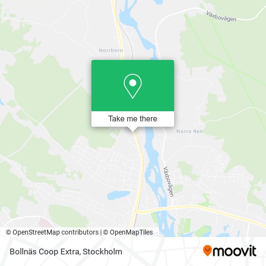 Bollnäs Coop Extra map