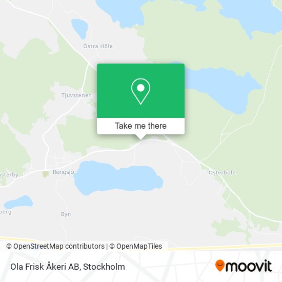 Ola Frisk Åkeri AB map