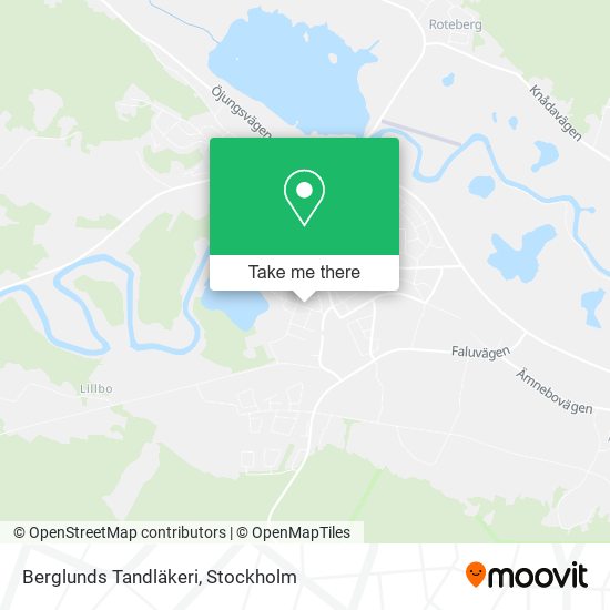 Berglunds Tandläkeri map