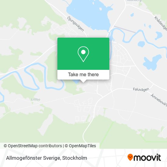 Allmogefönster Sverige map