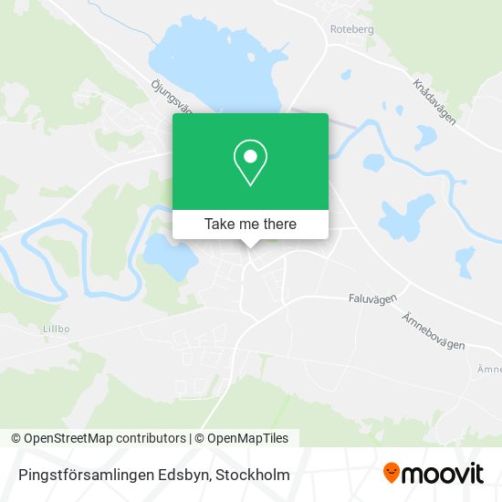 Pingstförsamlingen Edsbyn map