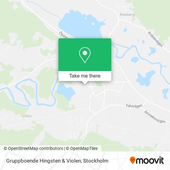 Gruppboende Hingsten & Violen map