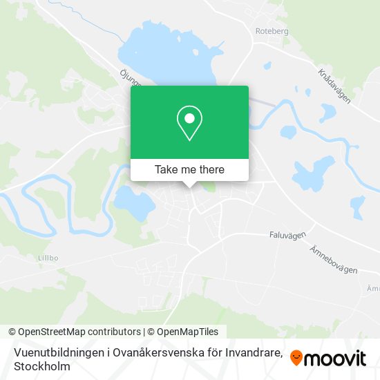 Vuenutbildningen i Ovanåkersvenska för Invandrare map