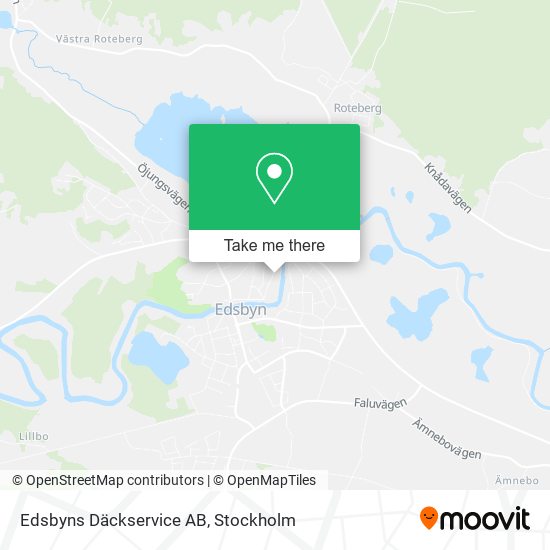 Edsbyns Däckservice AB map