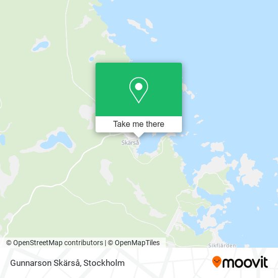 Gunnarson Skärså map