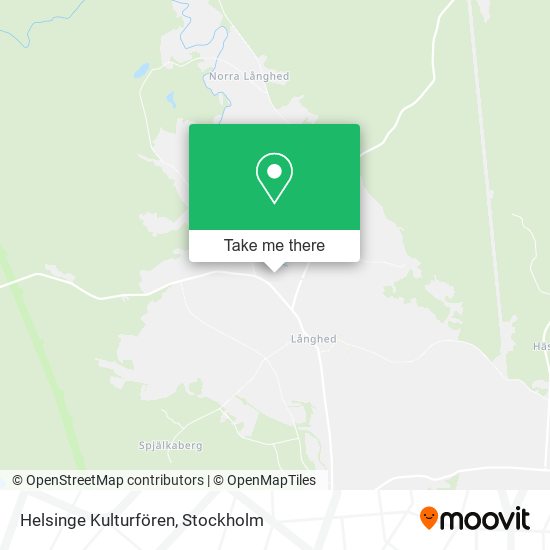 Helsinge Kulturfören map