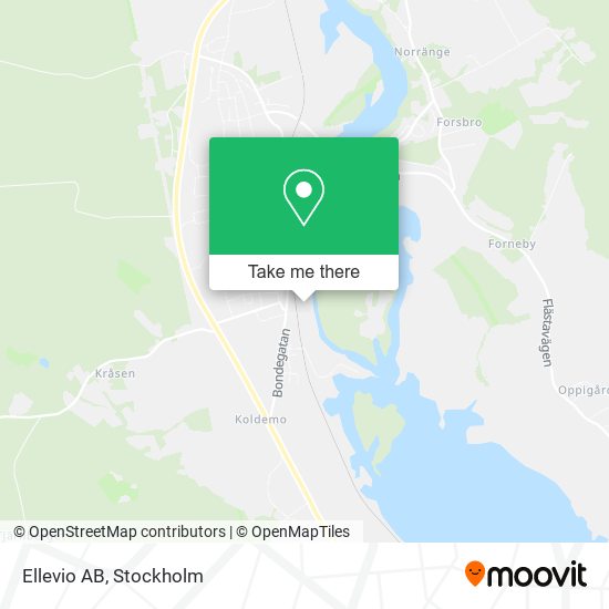 Ellevio AB map