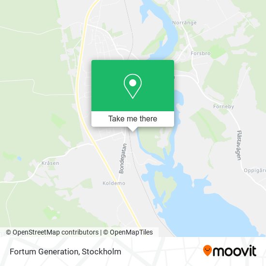 Fortum Generation map