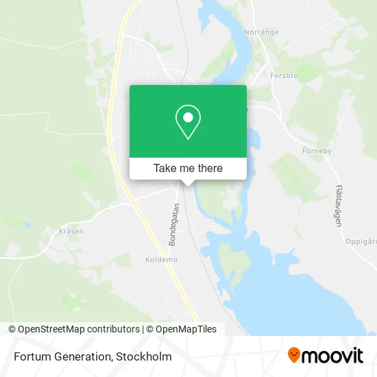 Fortum Generation map