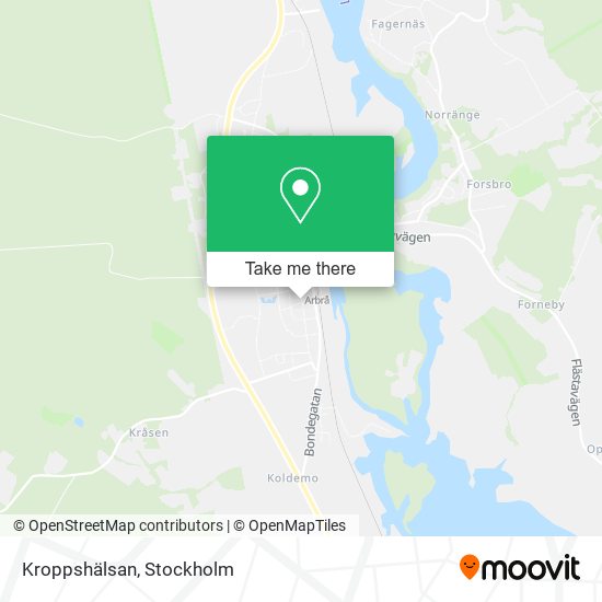 Kroppshälsan map