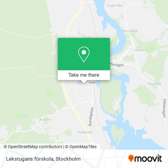 Lekstugans förskola map