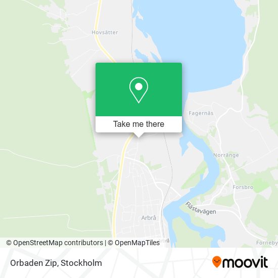 Orbaden Zip map