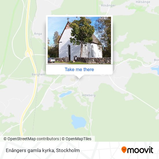 Enångers gamla kyrka map