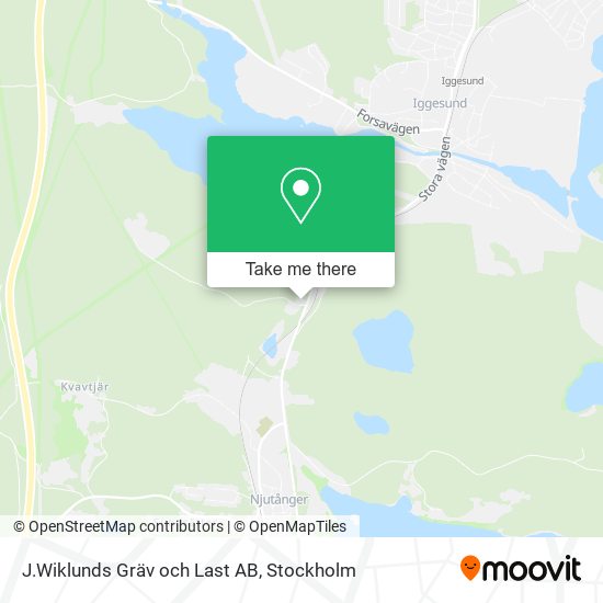 J.Wiklunds Gräv och Last AB map
