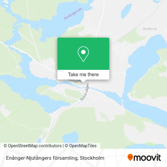 Enånger-Njutångers församling map