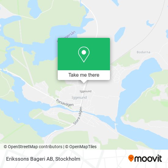 Erikssons Bageri AB map