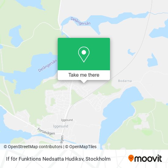 If för Funktions Nedsatta Hudiksv map