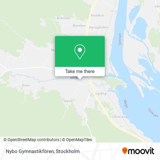 Nybo Gymnastikfören map