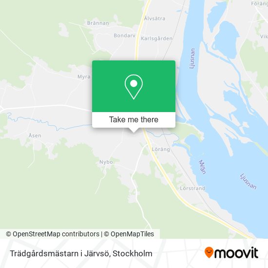 Trädgårdsmästarn i Järvsö map