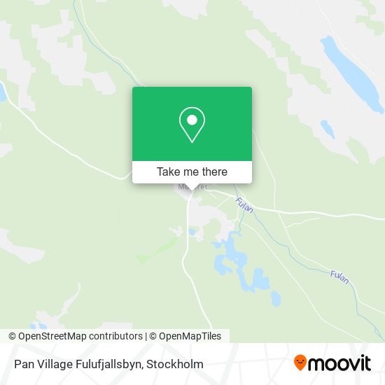 Pan Village Fulufjallsbyn map
