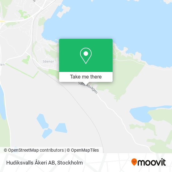 Hudiksvalls Åkeri AB map