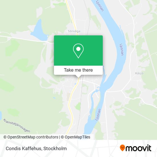 Condis Kaffehus map