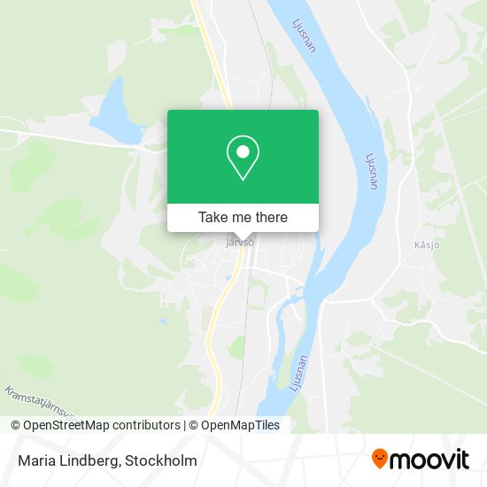 Maria Lindberg map