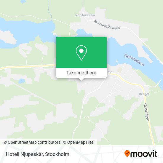 Hotell Njupeskär map