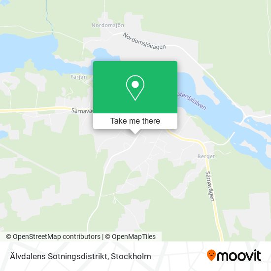 Älvdalens Sotningsdistrikt map
