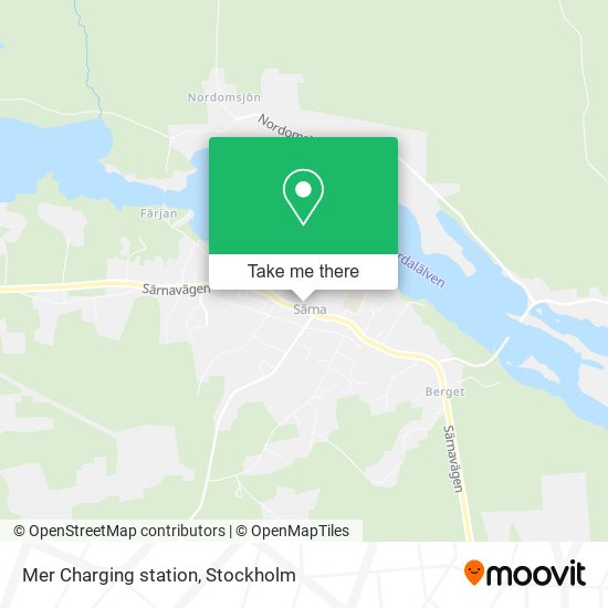 Mer Charging station map