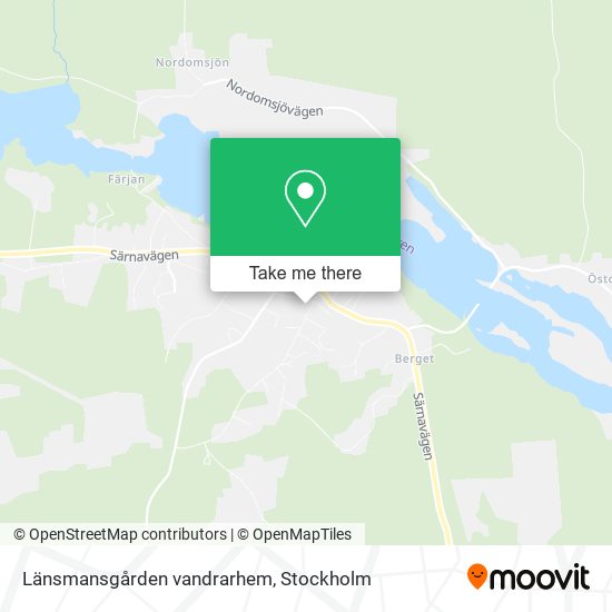 Länsmansgården vandrarhem map