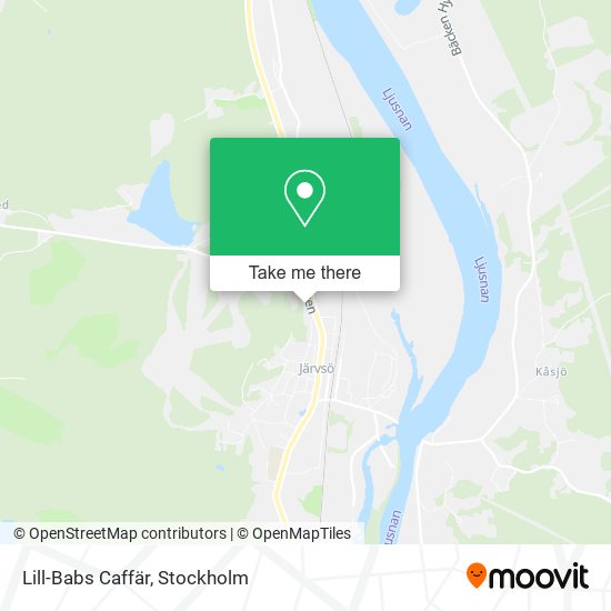 Lill-Babs Caffär map
