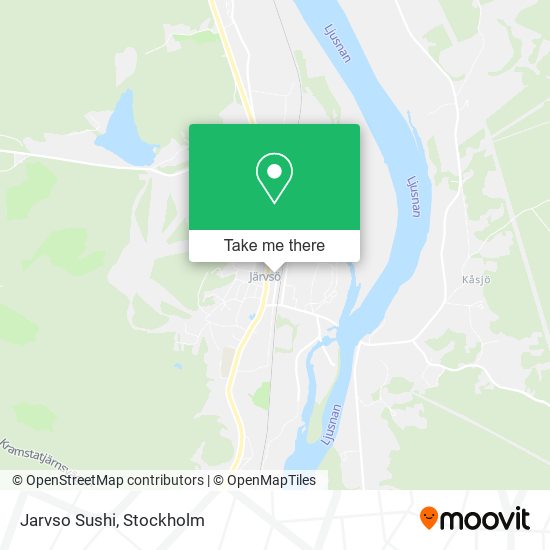 Jarvso Sushi map