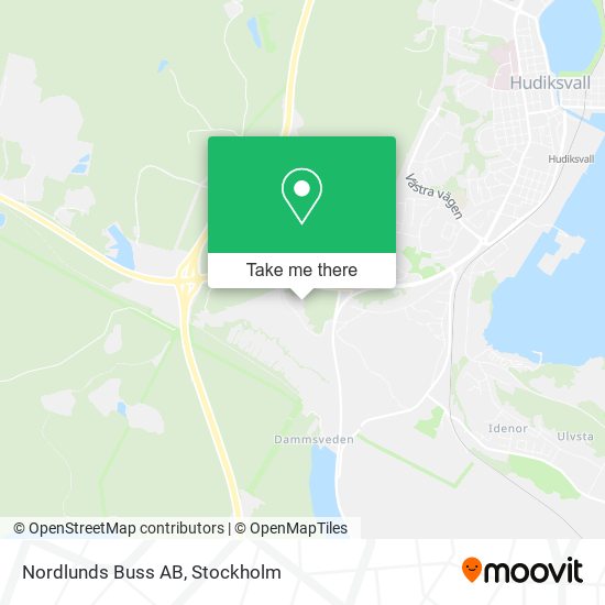 Nordlunds Buss AB map