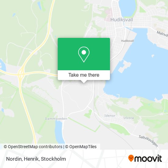 Nordin, Henrik map