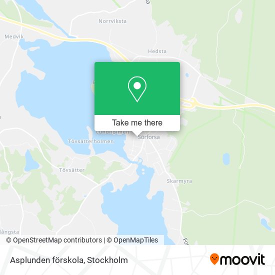Asplunden förskola map