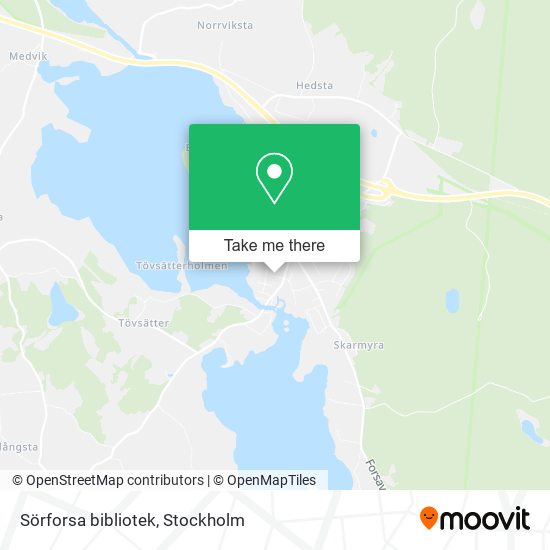 Sörforsa bibliotek map