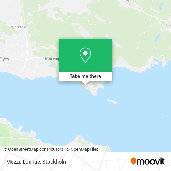 Mezza Lounge map