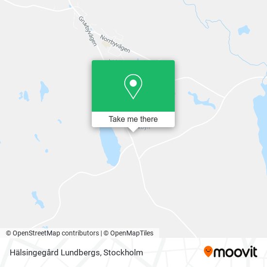 Hälsingegård Lundbergs map