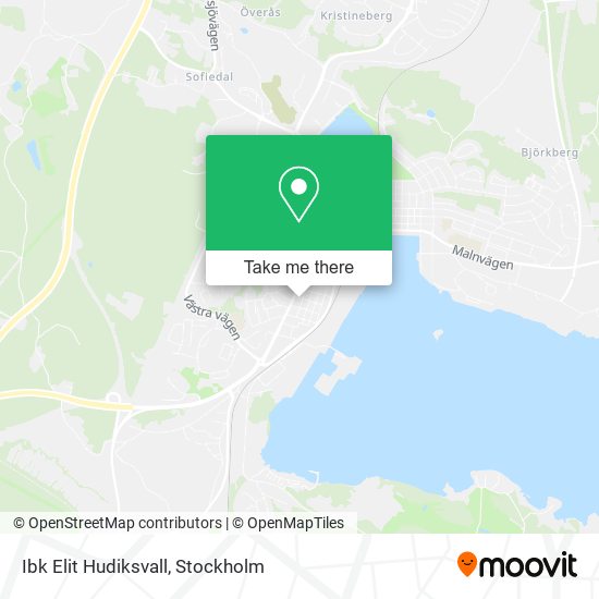 Ibk Elit Hudiksvall map