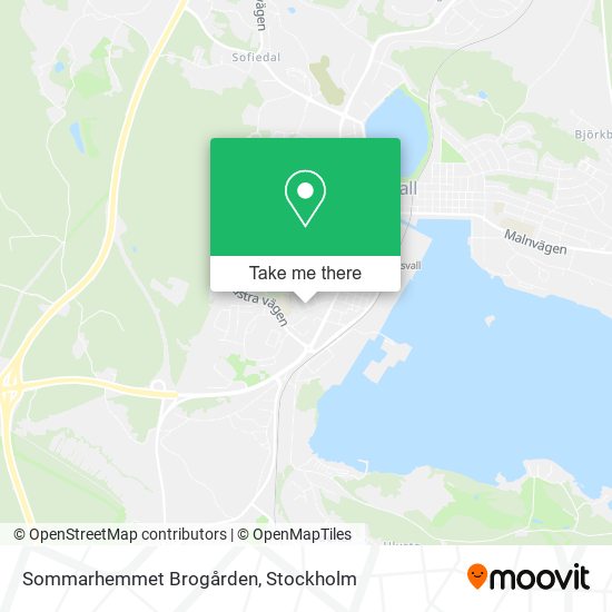 Sommarhemmet Brogården map