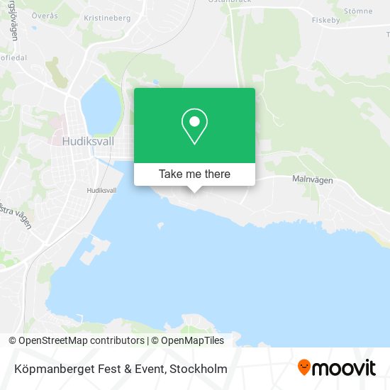 Köpmanberget Fest & Event map