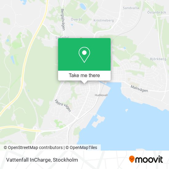 Vattenfall InCharge map