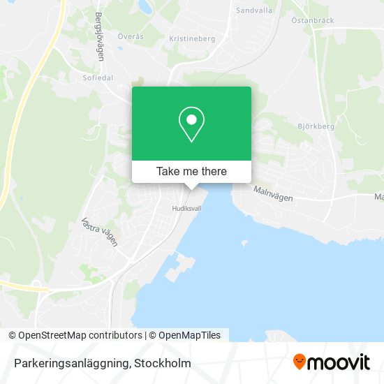 Parkeringsanläggning map