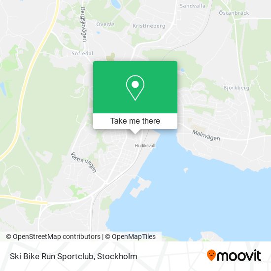 Ski Bike Run Sportclub map