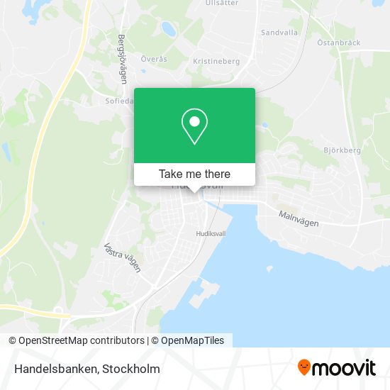 Handelsbanken map