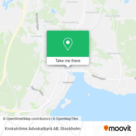 Krokströms Advokatbyrå AB map