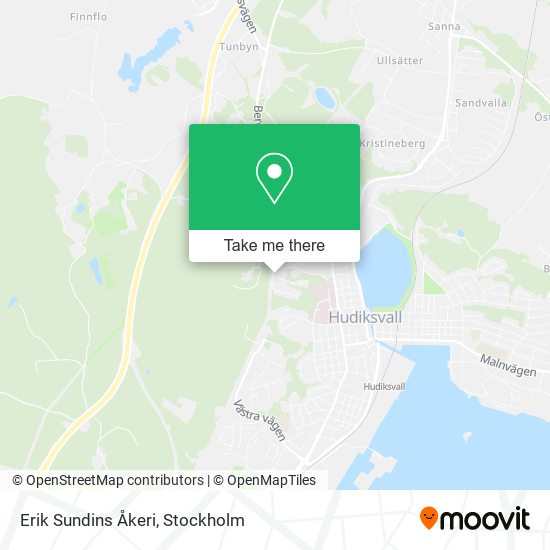 Erik Sundins Åkeri map